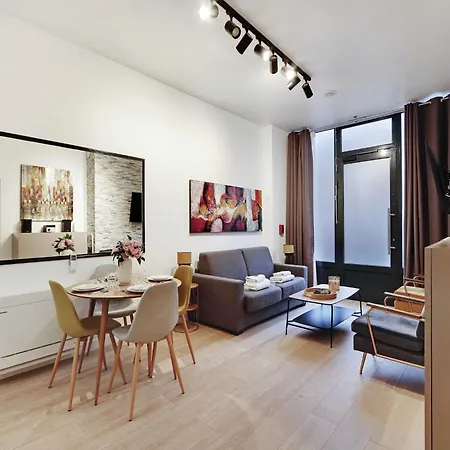 Appartement Intimate Flat W A C & Jacuzzi - 2br 6p Montmartre *